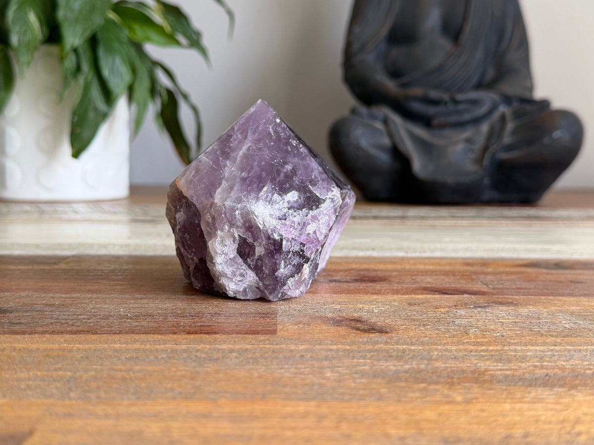 Amethyst Rough/ Polished Point