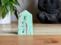 Blue Aragonite Point
