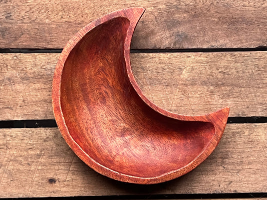 Wooden Moon Bowl