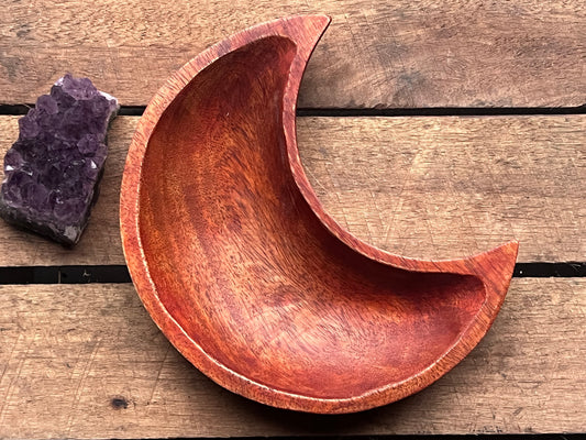 Wooden Moon Bowl