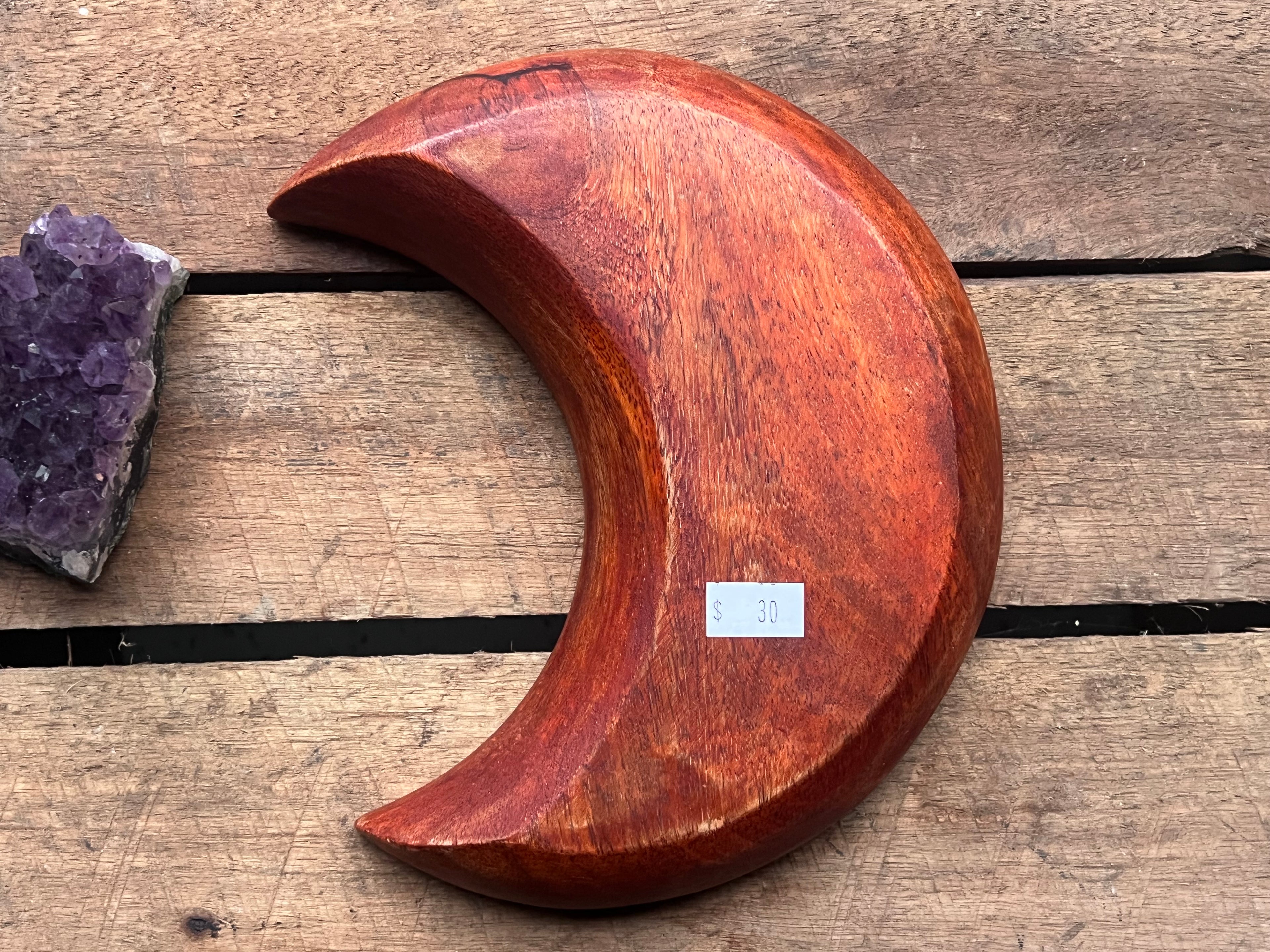 Wooden Moon Bowl