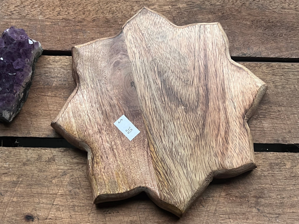 Mandala Wooden Plate