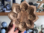 Mandala Wooden Plate