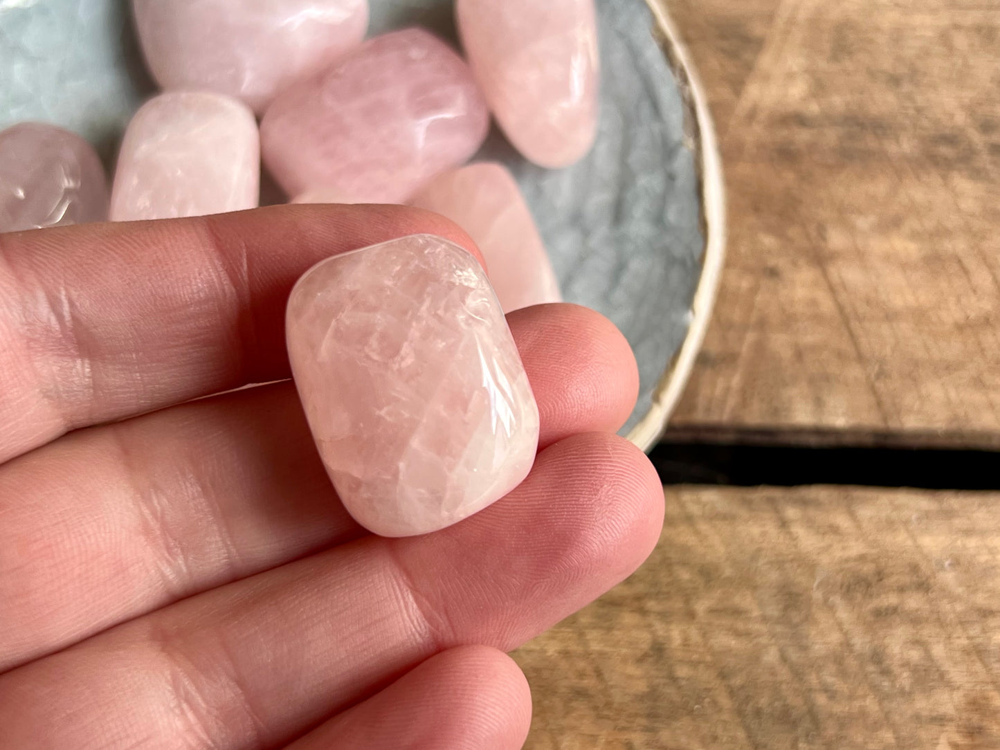 Rose Quartz Tumbled Stone