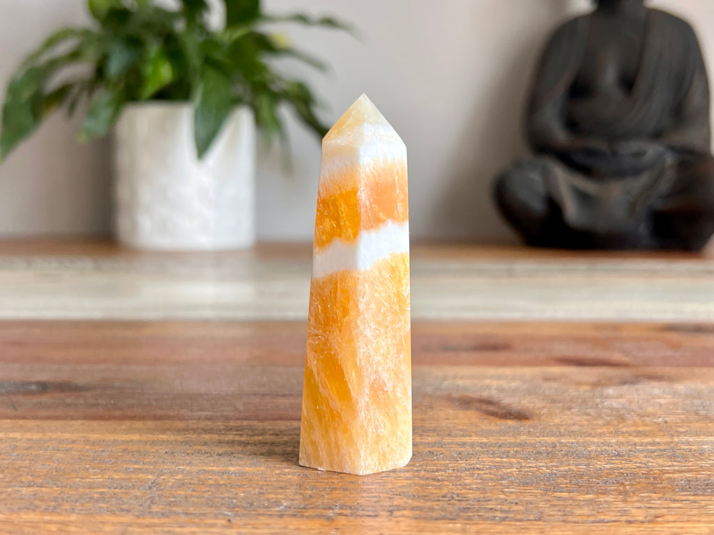 Orange Calcite Generator Point
