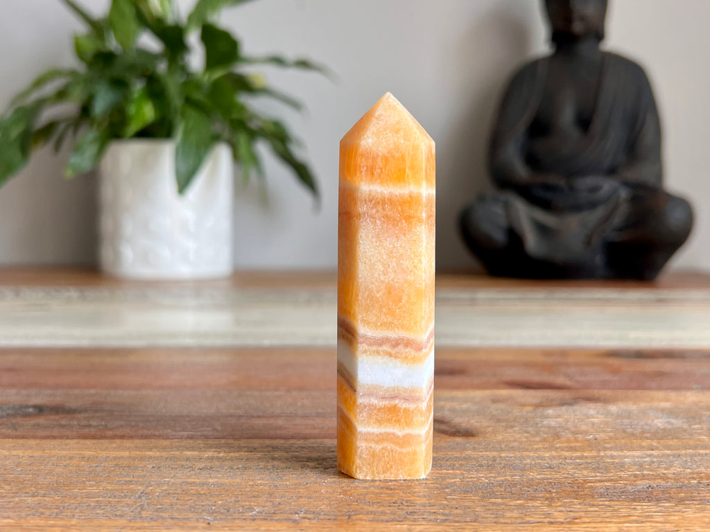 Orange Calcite Generator Point