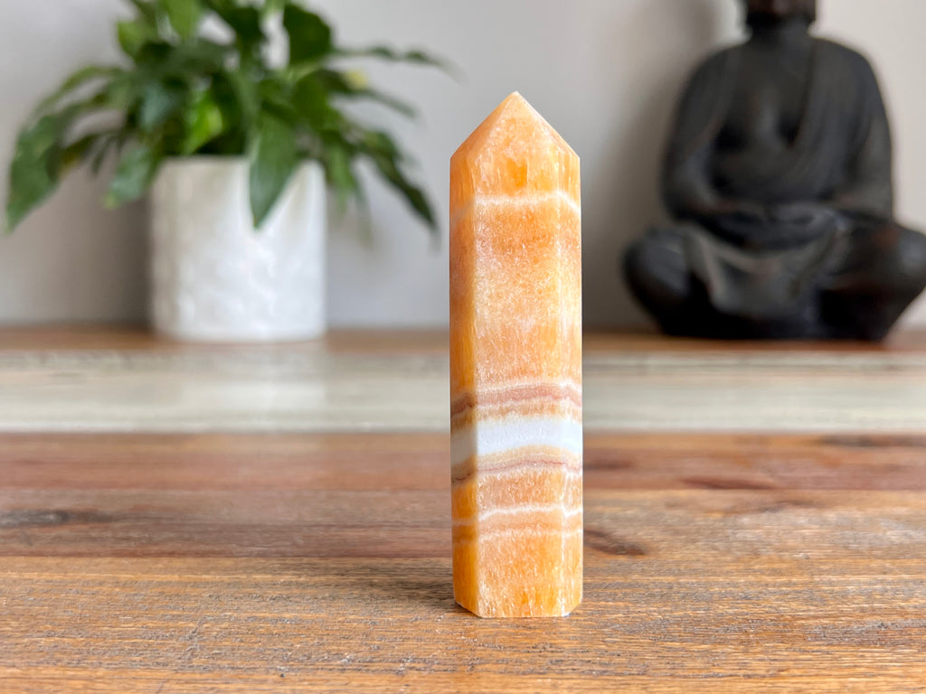 Orange Calcite Generator Point