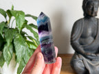 Rainbow Fluorite Point