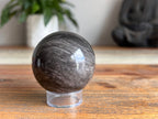 Silver Sheen Obsidian Sphere