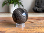 Silver Sheen Obsidian Sphere