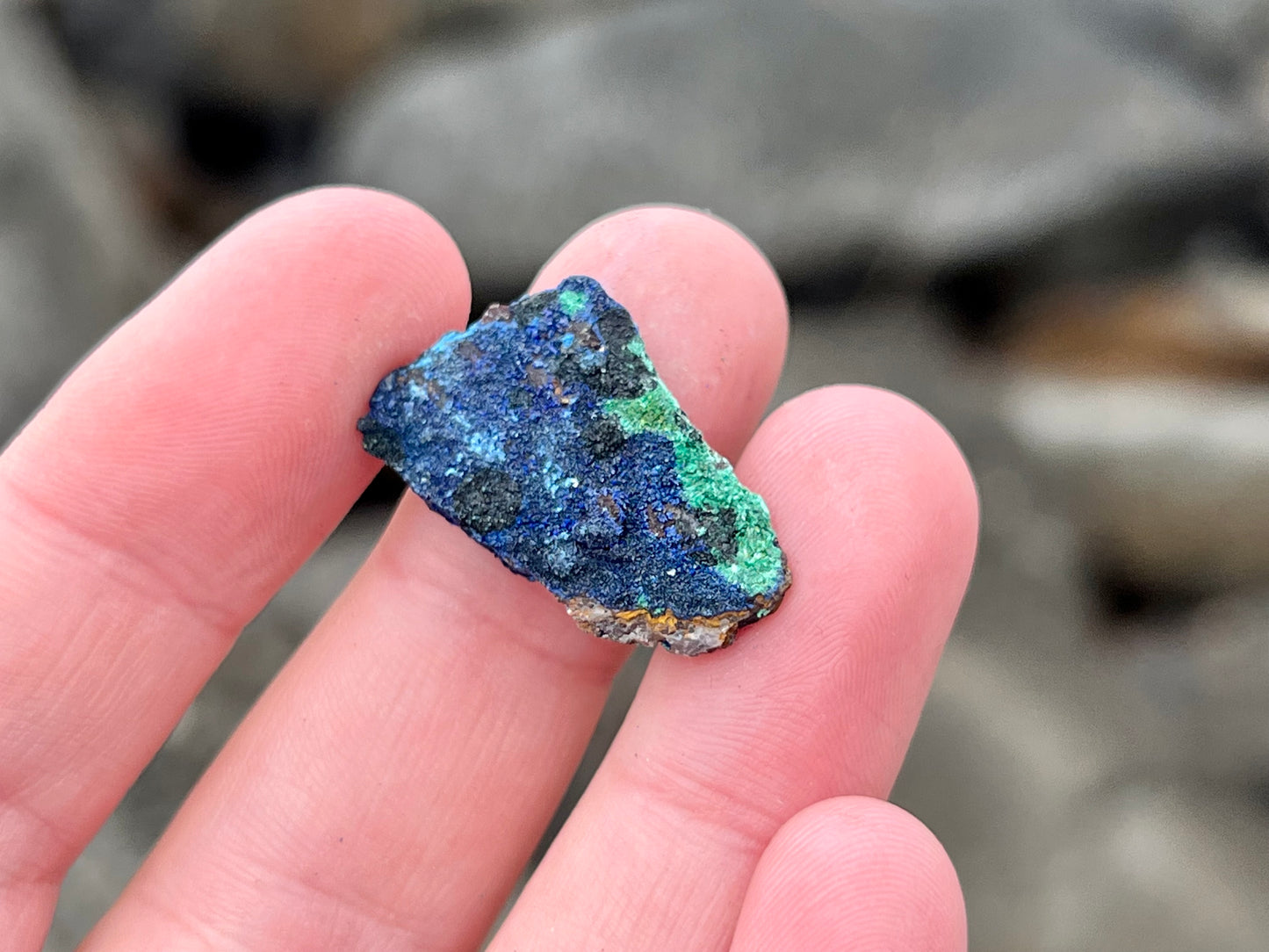 Malachite And Azurite Specimen