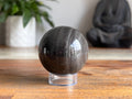 Silver Sheen Obsidian Sphere