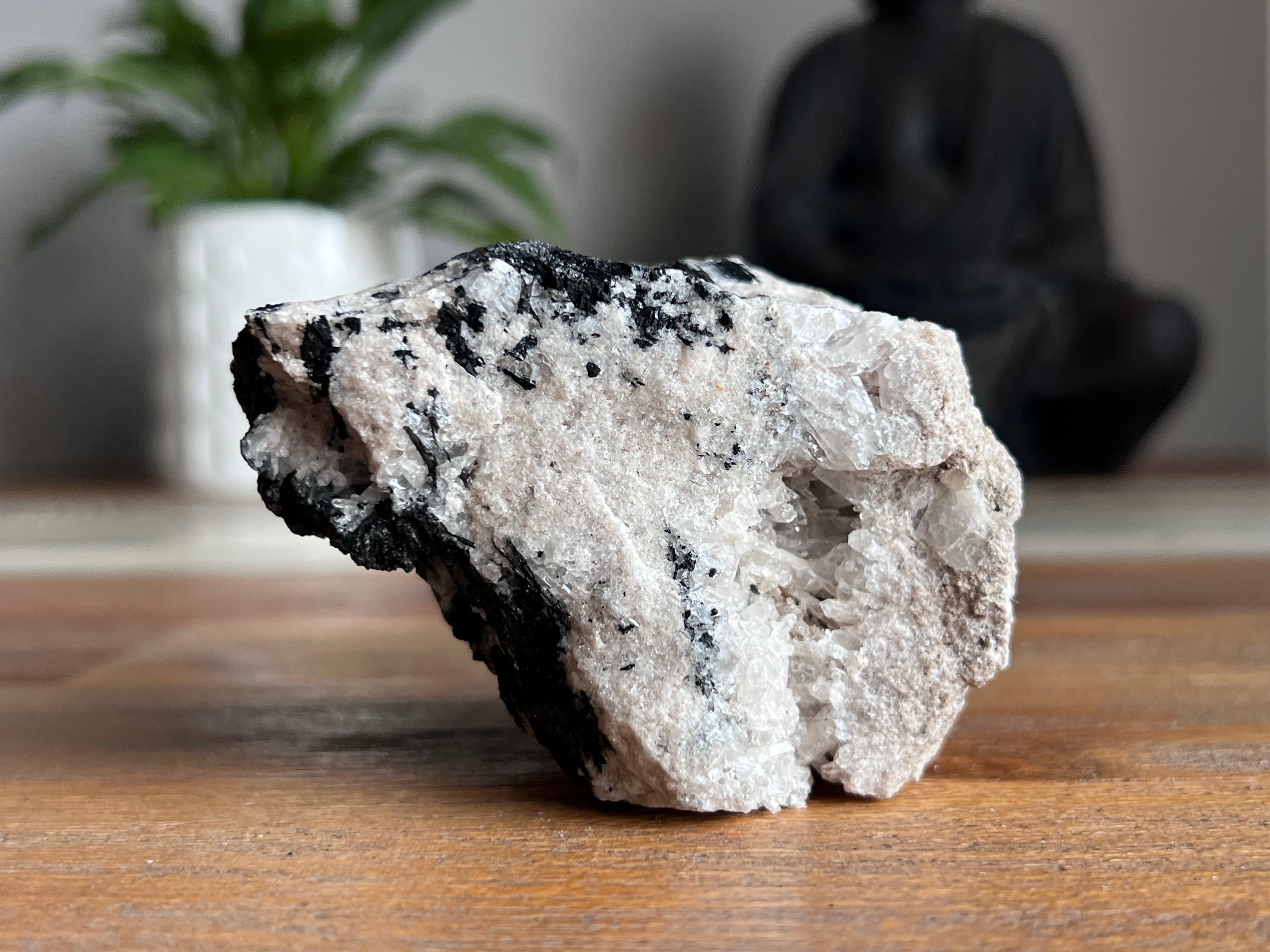 Tourmaline in Quartz (Tasmanian Schorl)