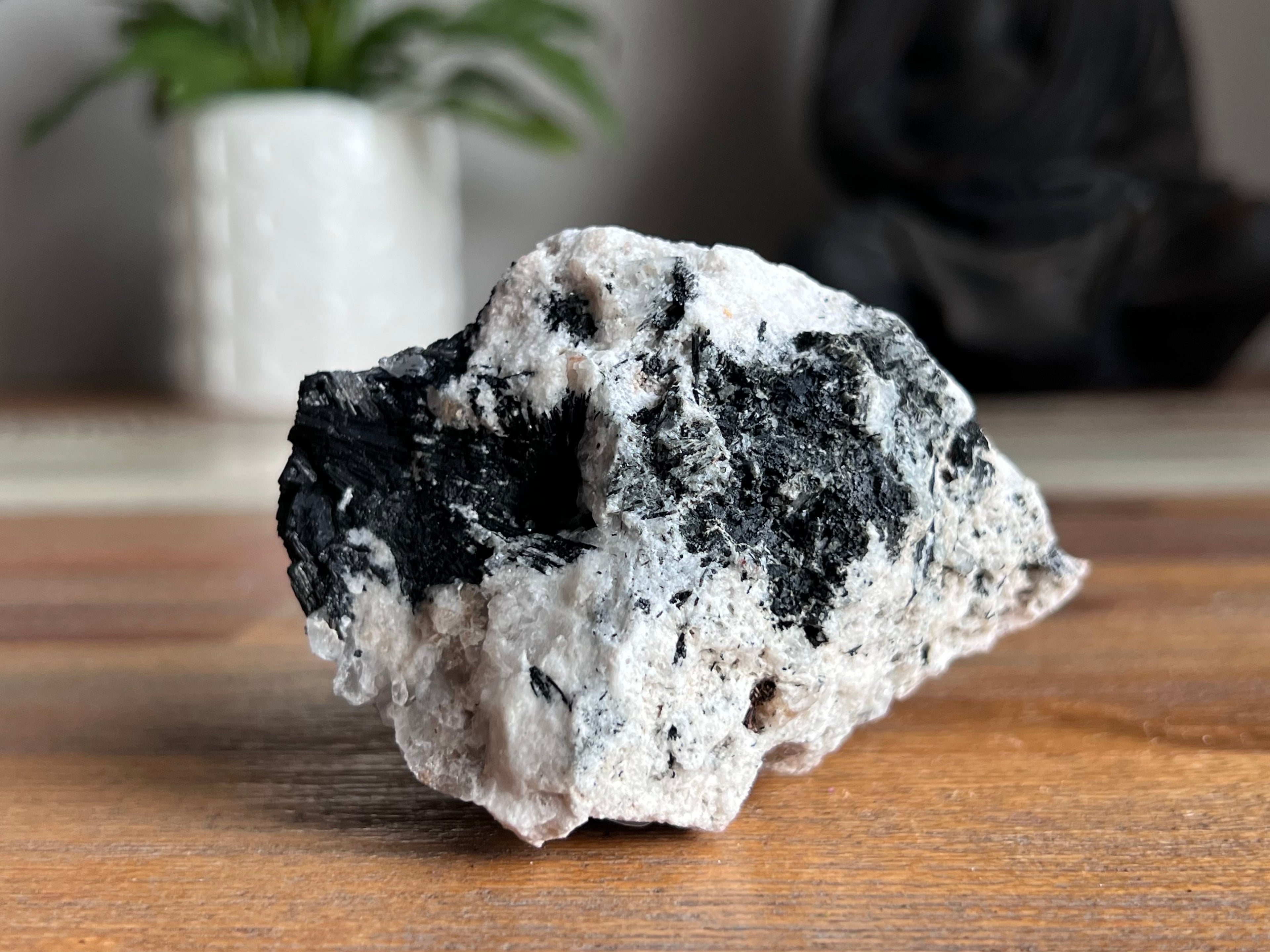 Tourmaline in Quartz (Tasmanian Schorl)