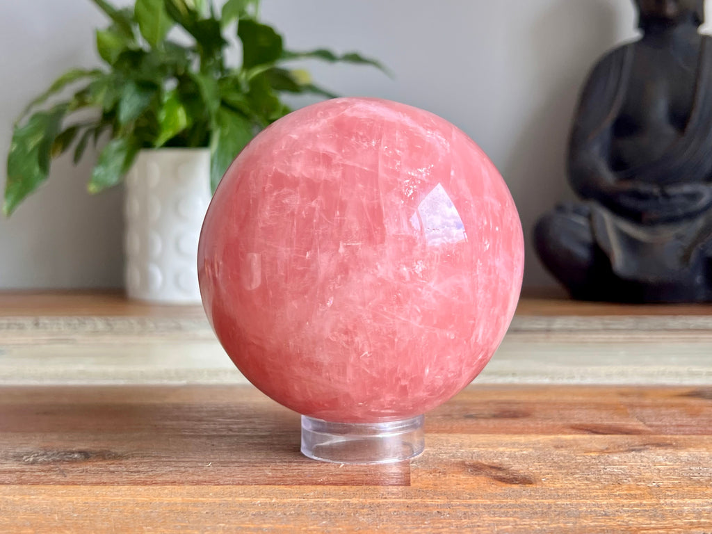 Rose Quartz Sphere - 1.7kg