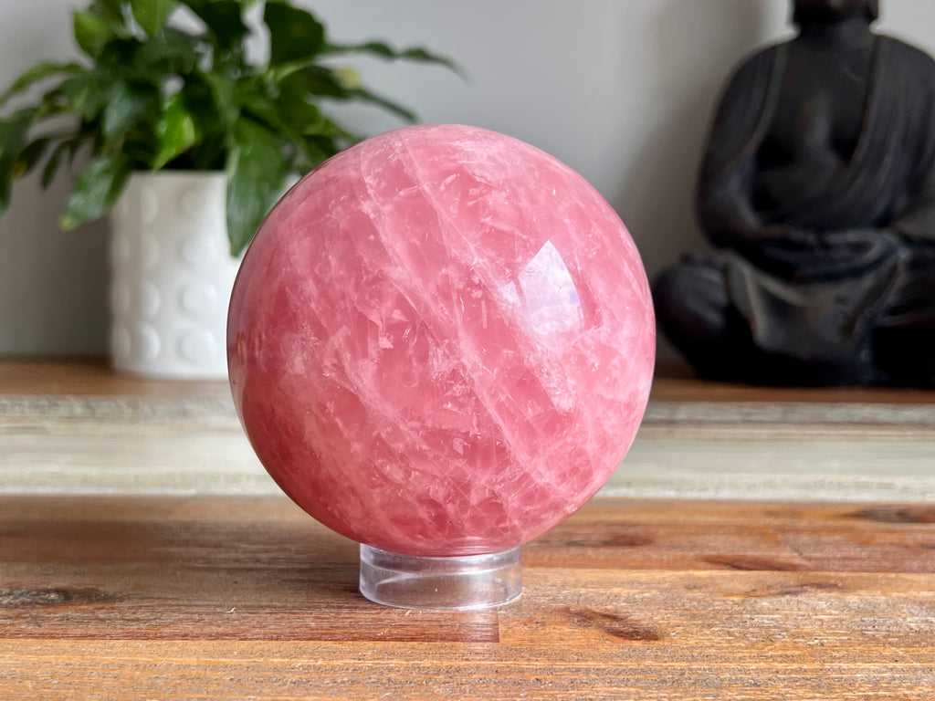 Rose Quartz Sphere - 1.7kg