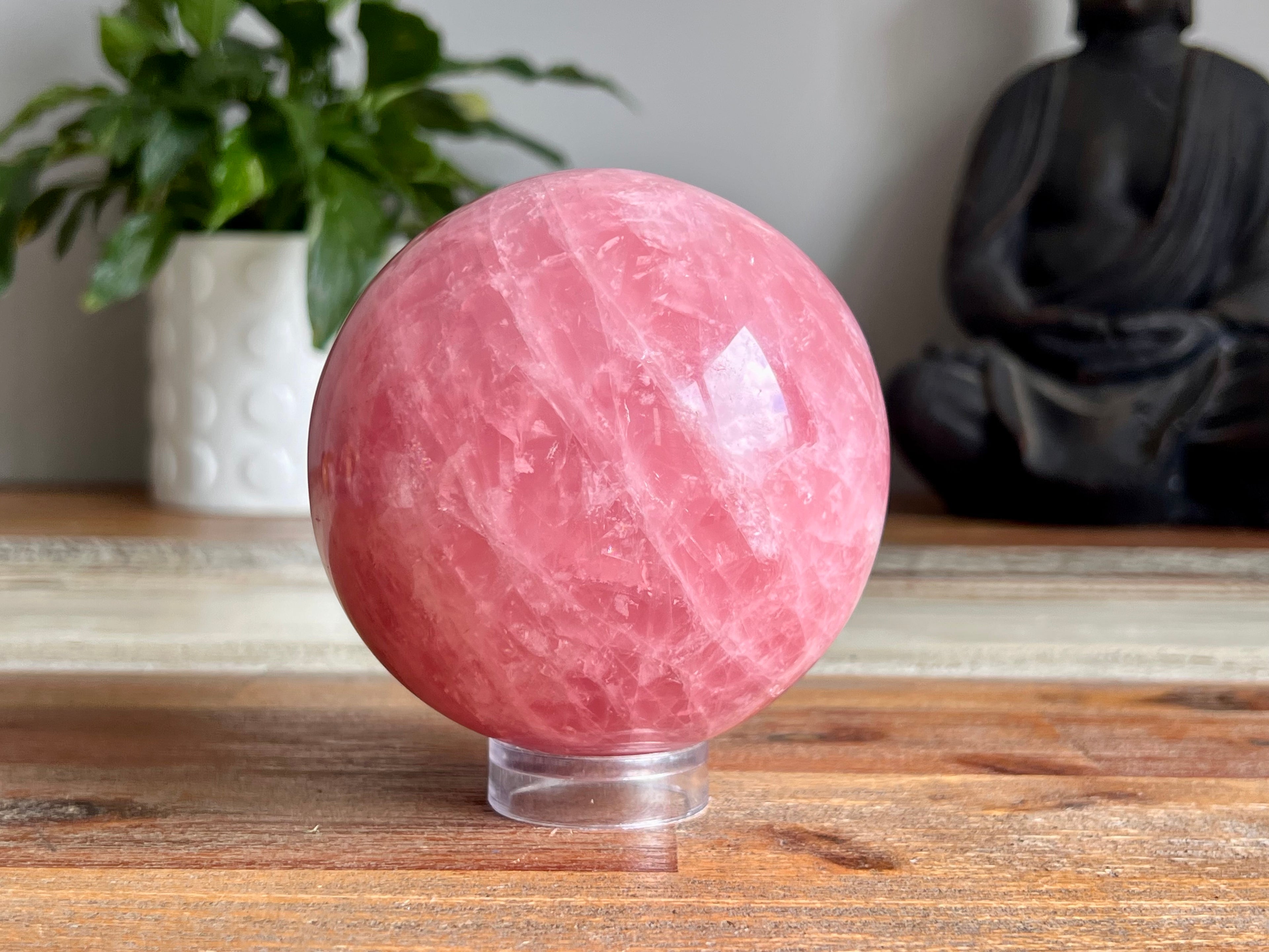 Rose Quartz Sphere - 1.7kg