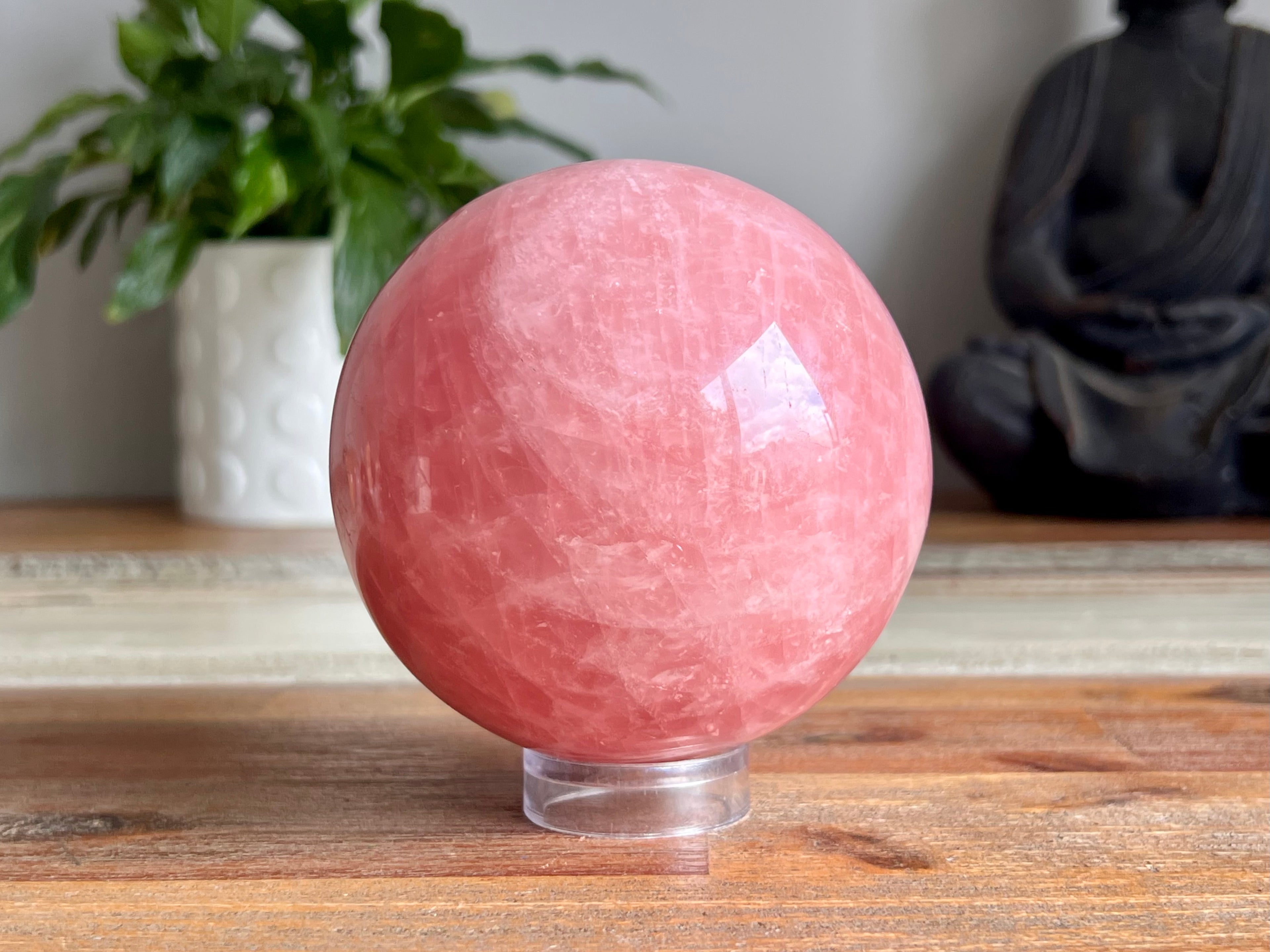 Rose Quartz Sphere - 1.7kg