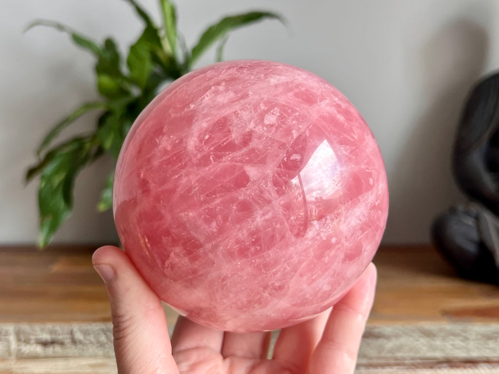 Rose Quartz Sphere - 1.7kg