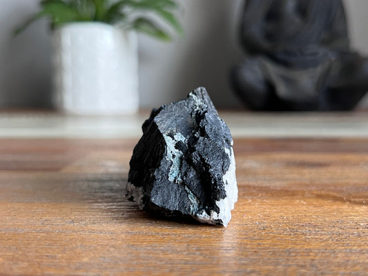 Schorl Tourmaline in Quartz