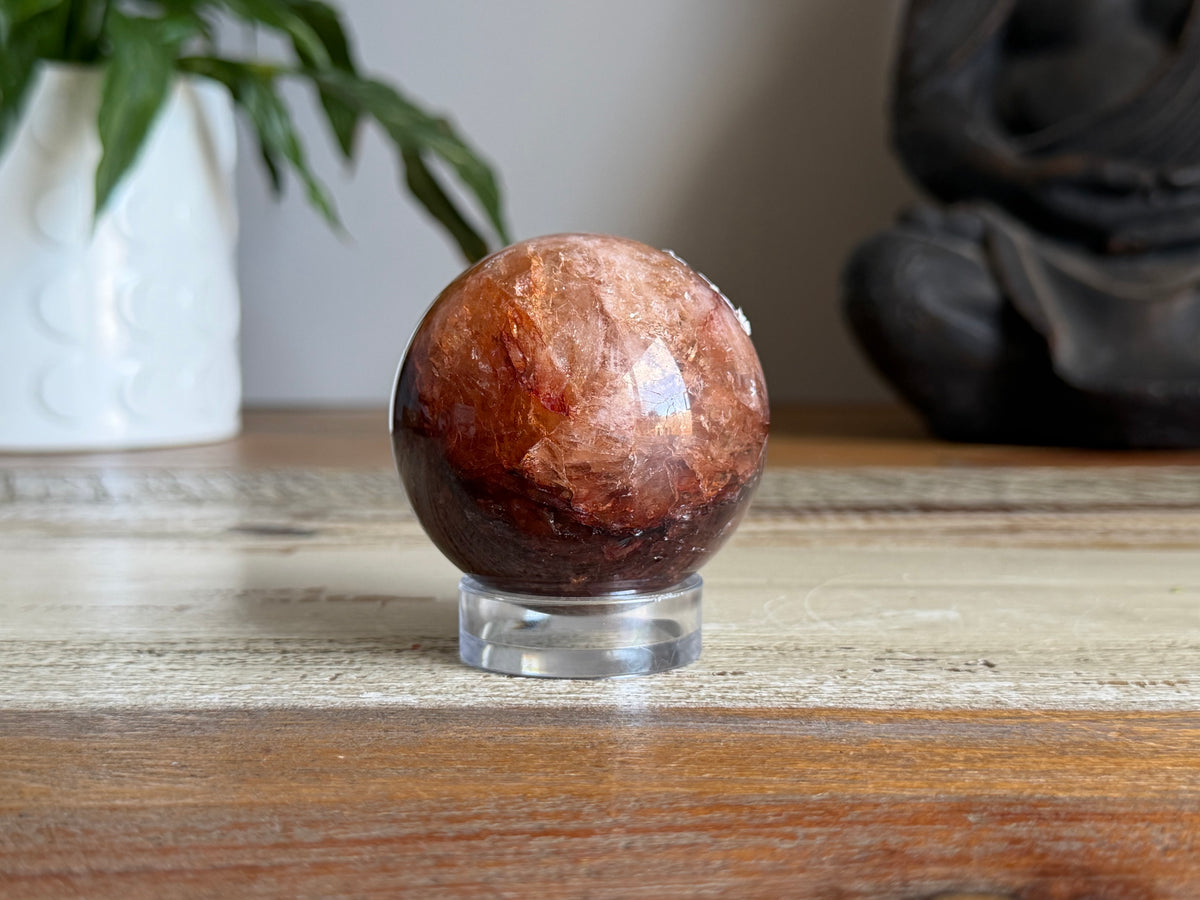 Hematoid Quartz Sphere