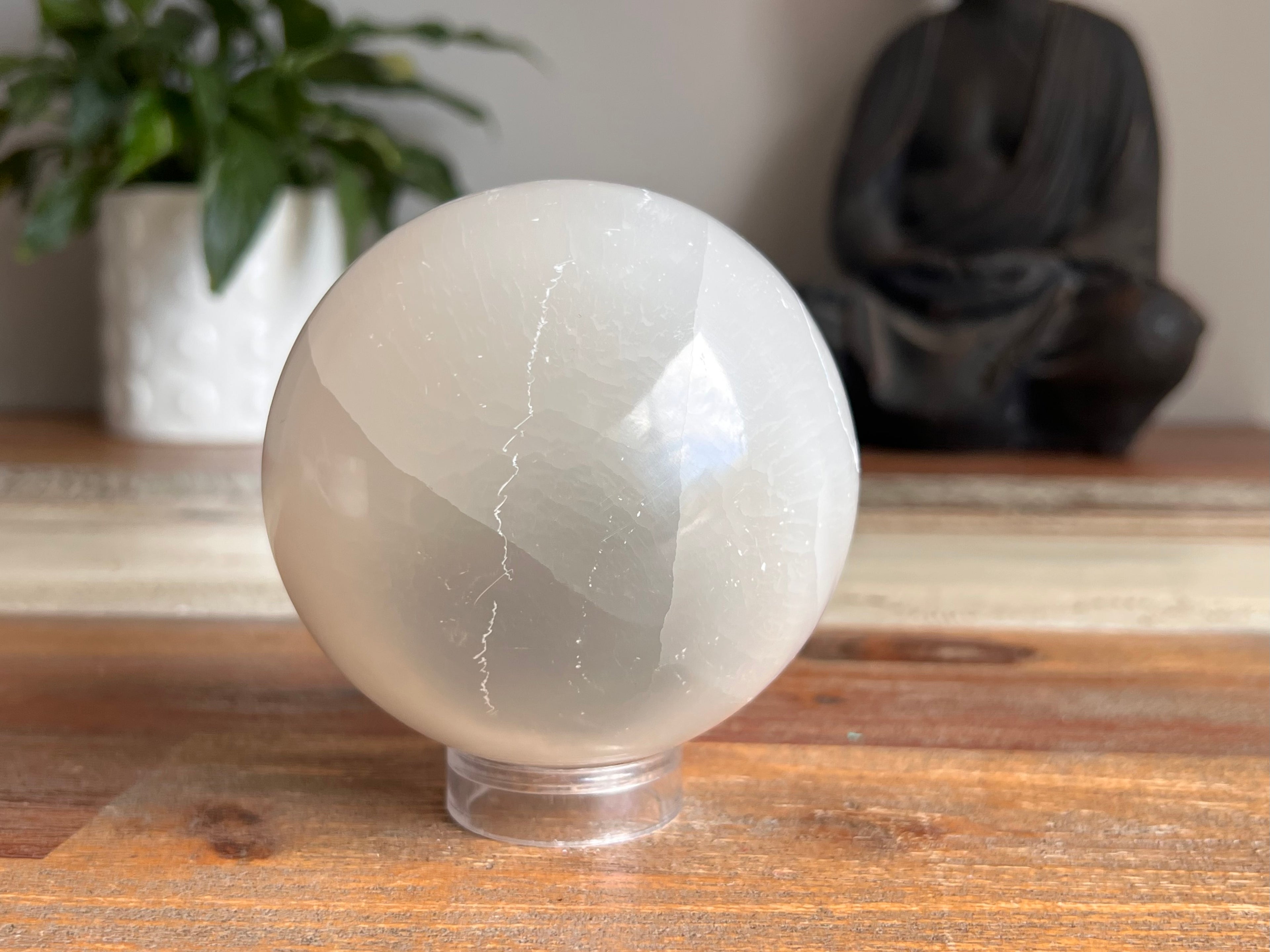 Selenite Sphere - Large