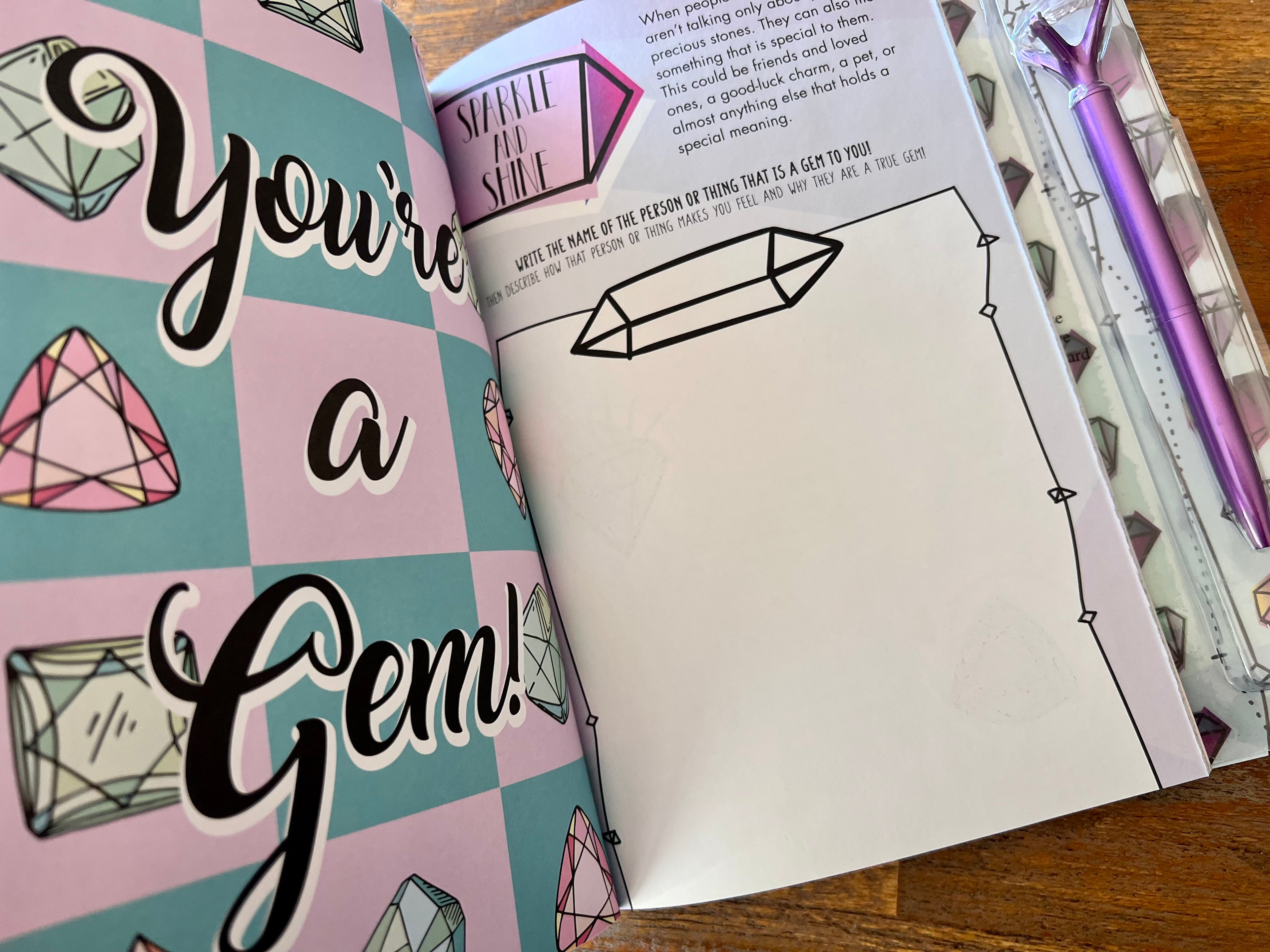 You're A Gem! Kids Journal And Activity Book