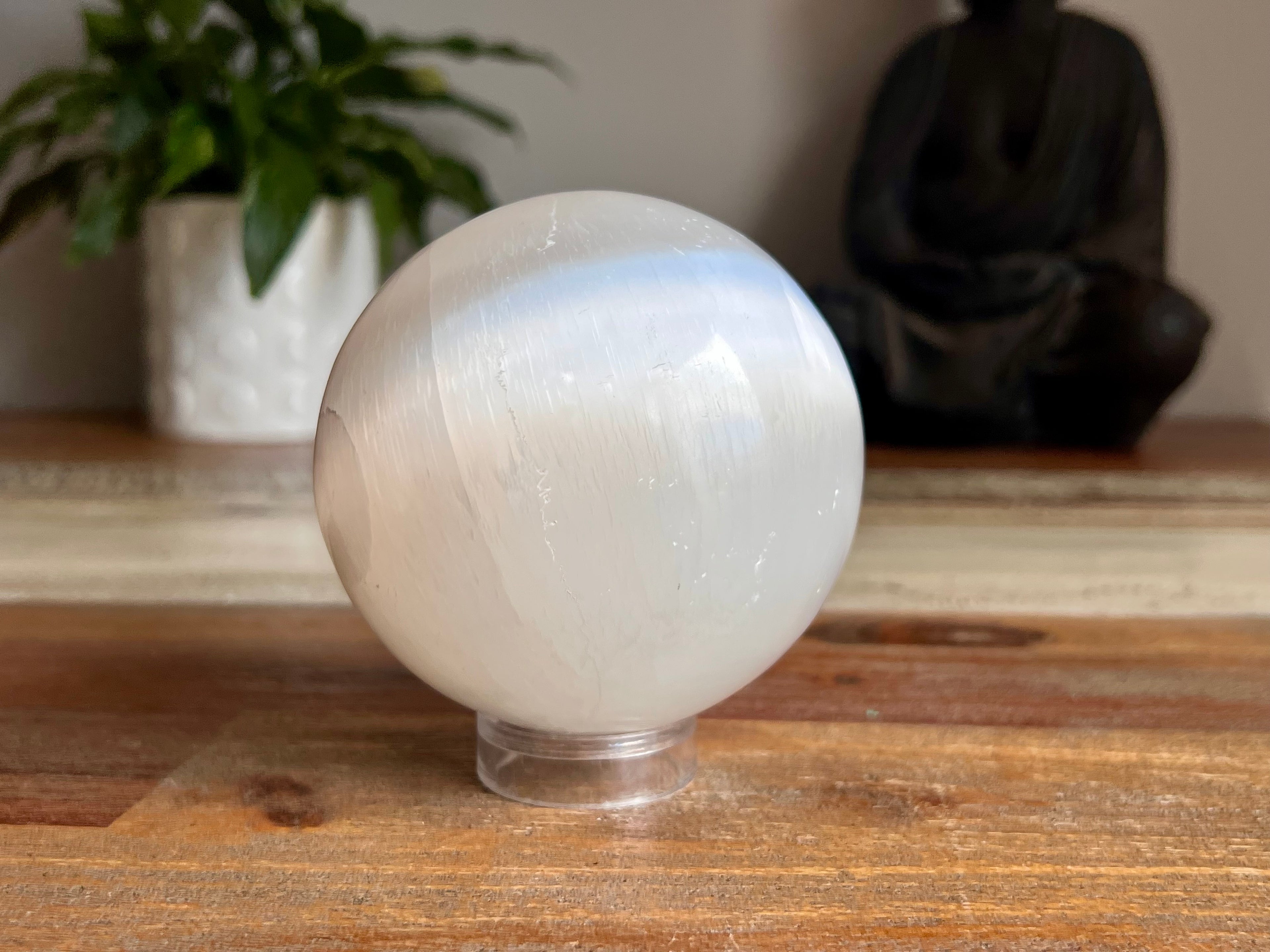 Selenite Sphere - Large