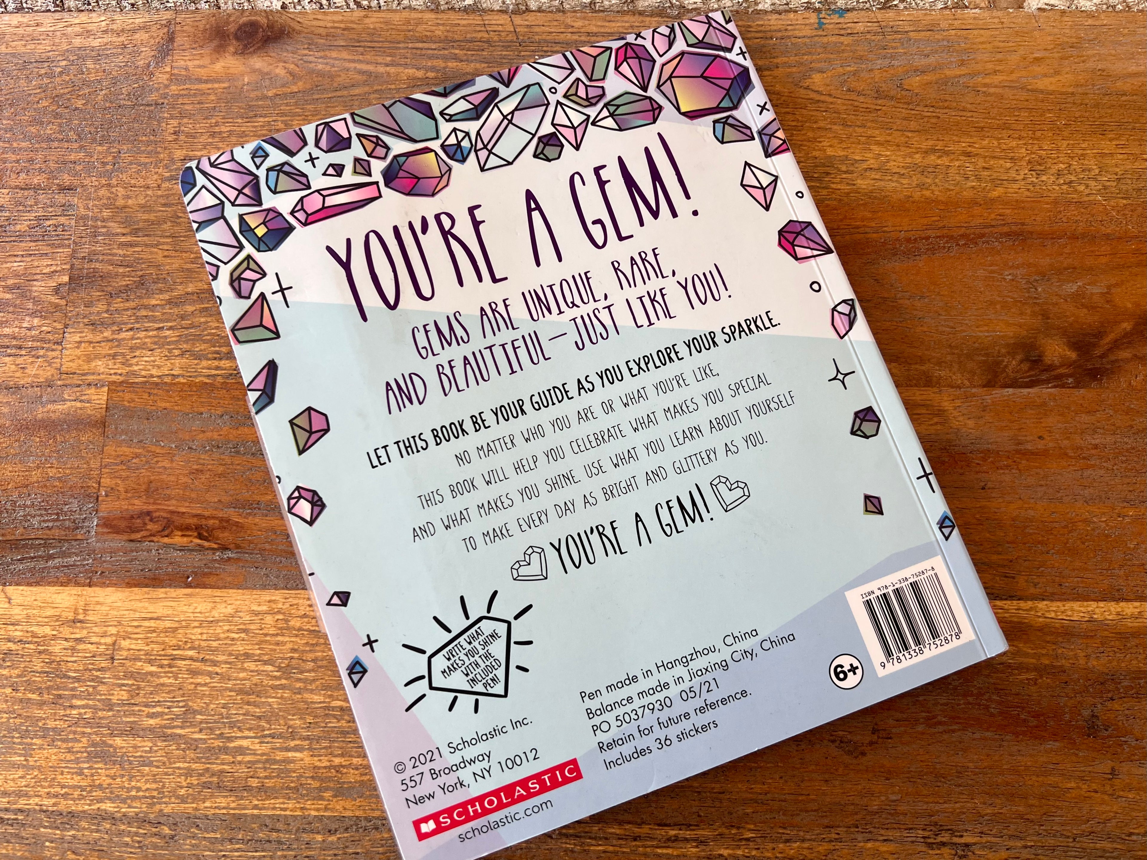 You're A Gem! Kids Journal And Activity Book