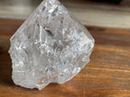 Clear Quartz Rough/ Polished Cupcake Point
