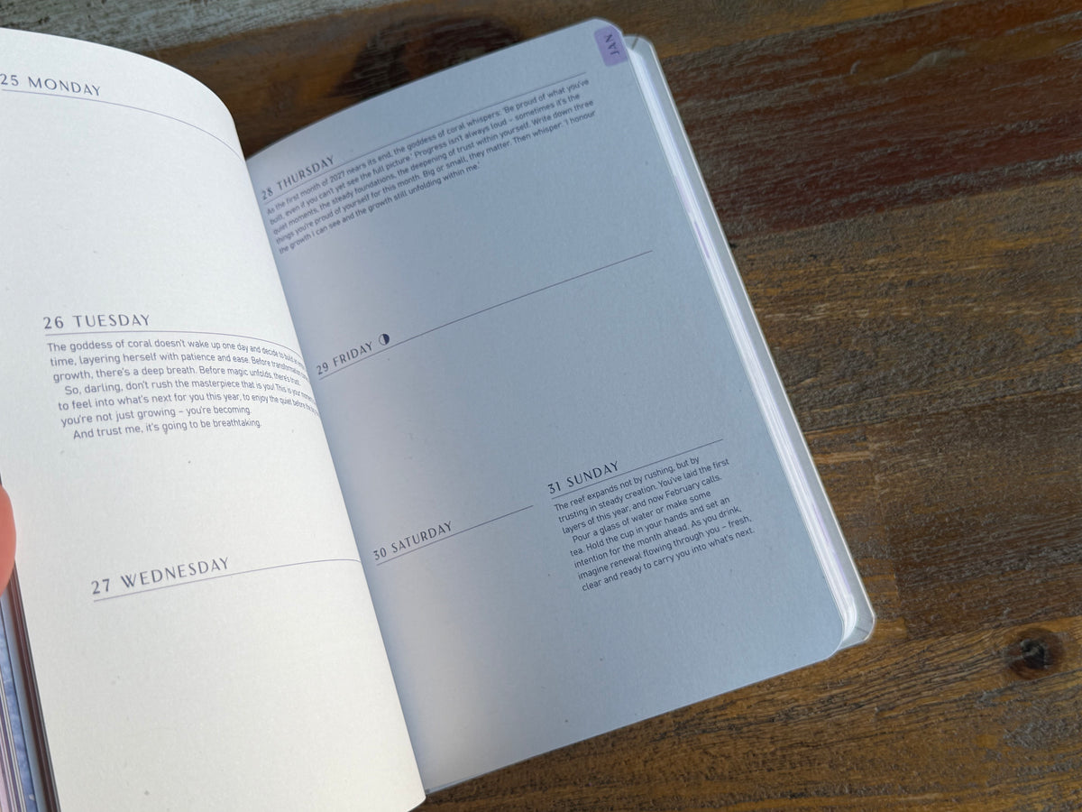 Moon Goddess 2027 Diary