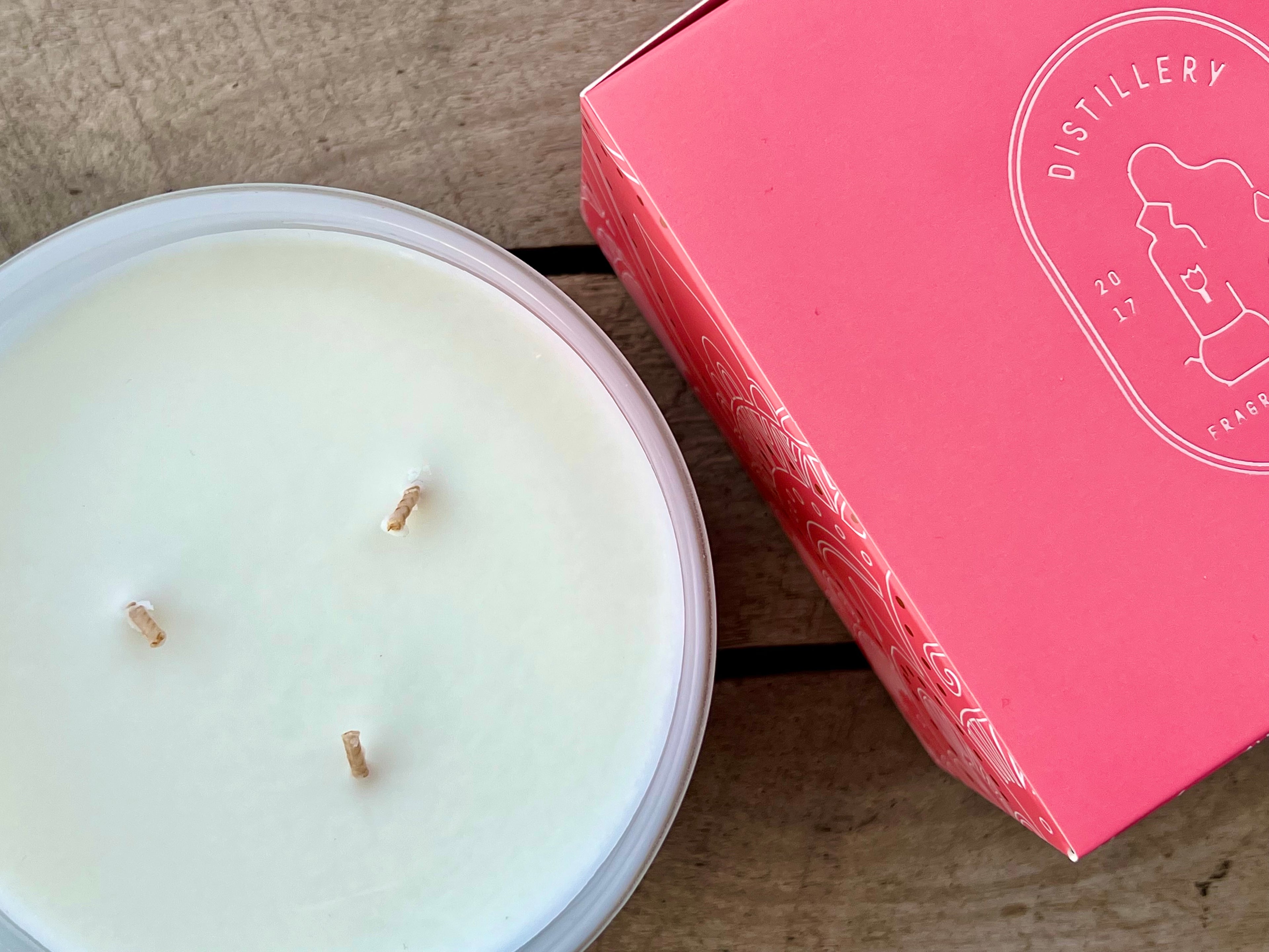 Distillery Large Soy Candle - Crystal Healing Blood Orange & Goji Berry