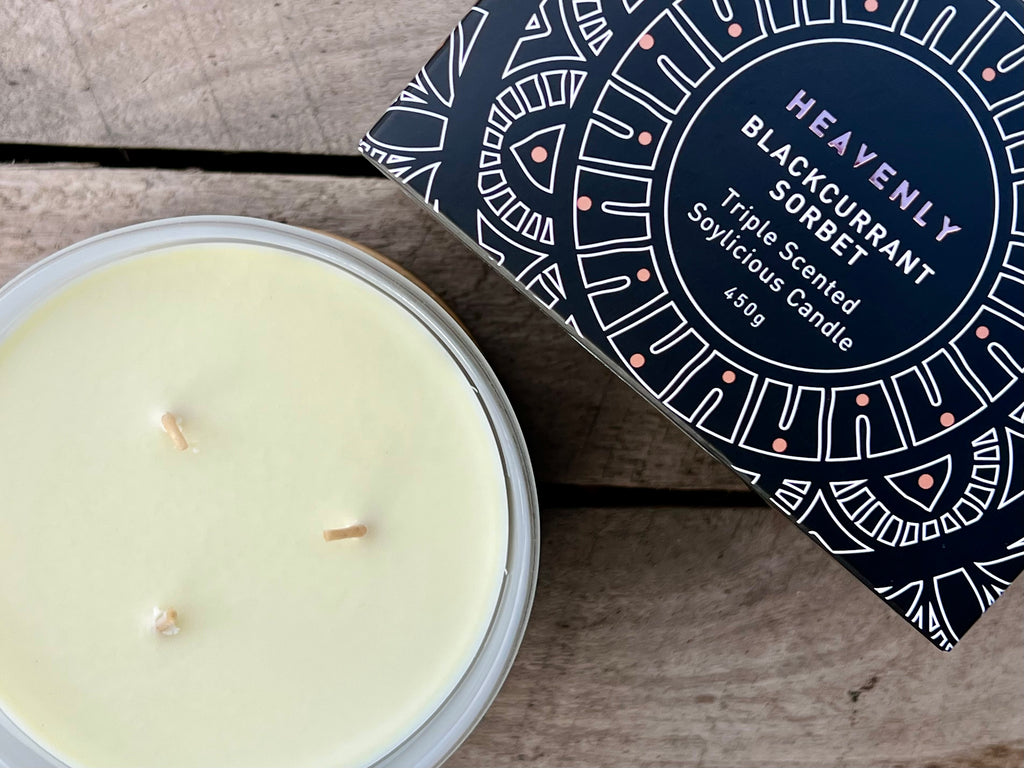 Distillery Large Soy Candle - Heavenly Blackcurrant Sorbet