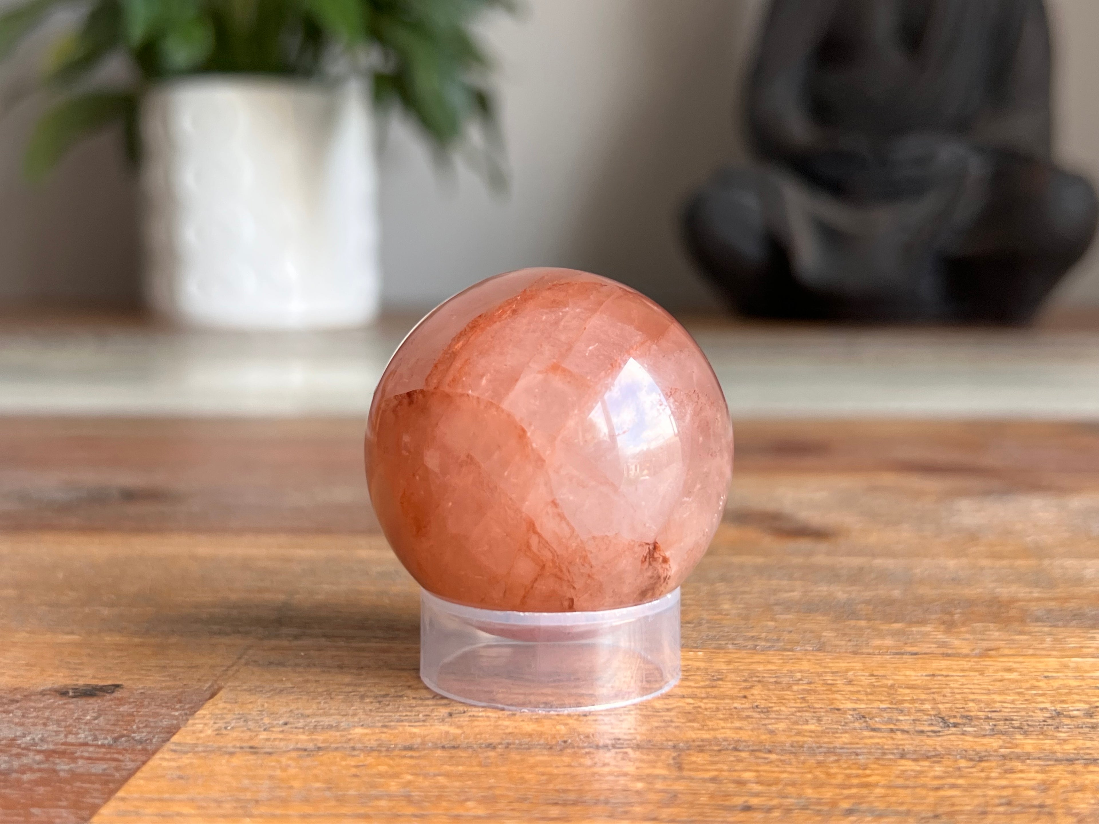 Hematoid Quartz Sphere