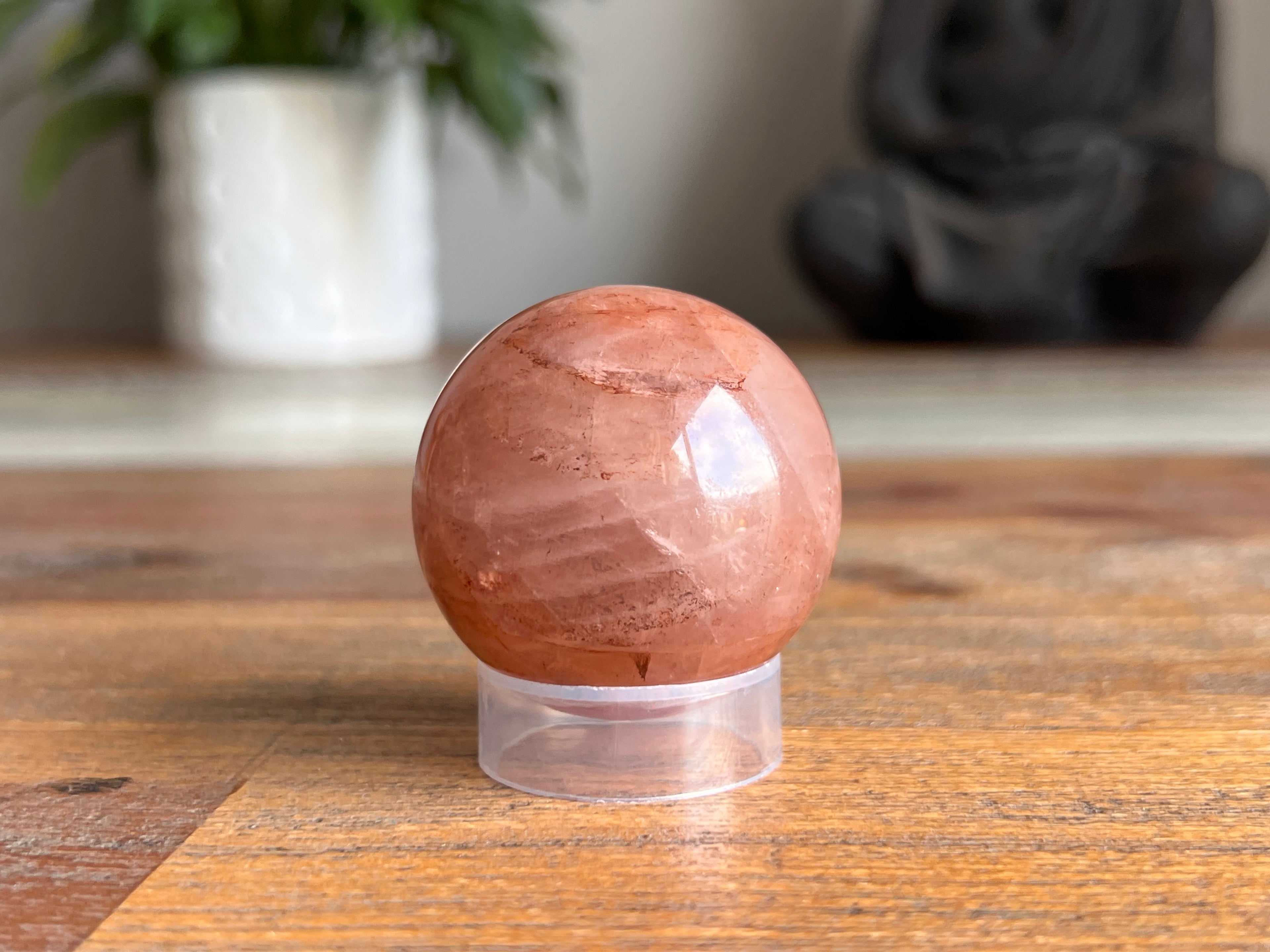 Hematoid Quartz Sphere