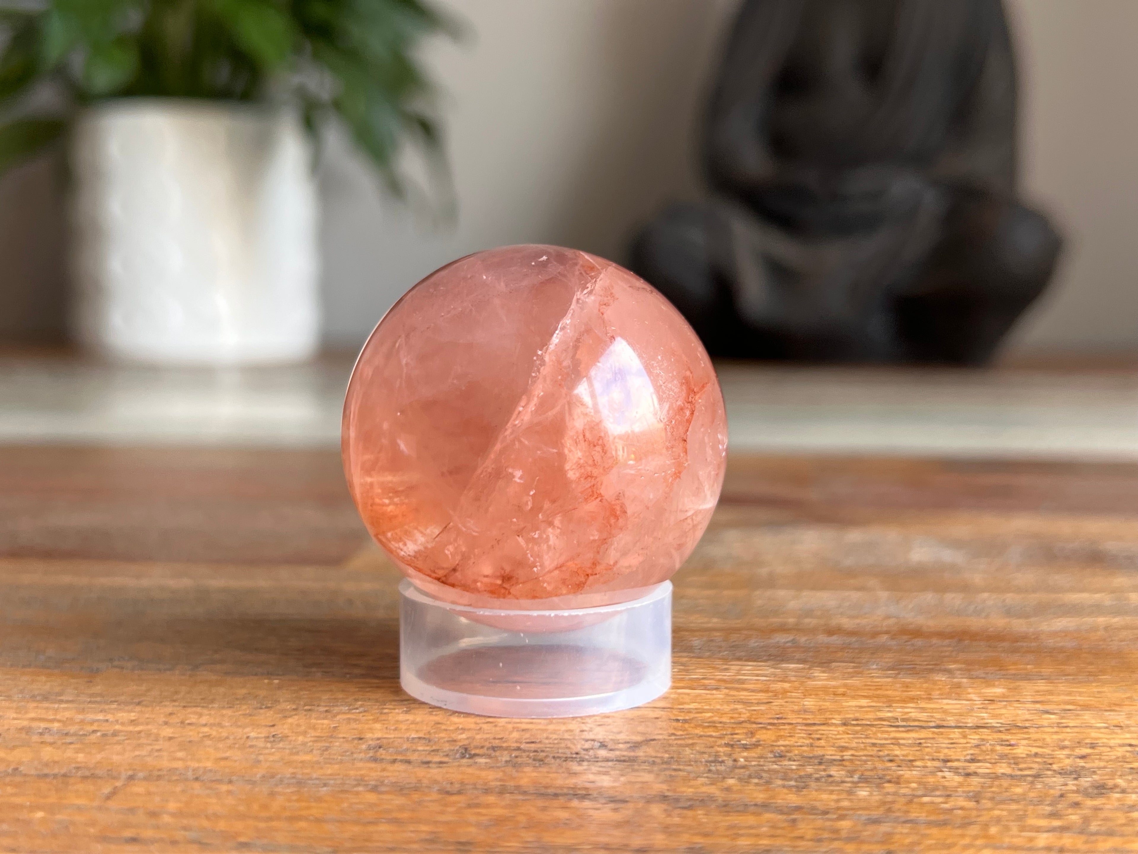 Hematoid Quartz Sphere