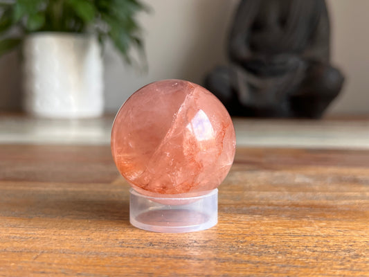Hematoid Quartz Sphere