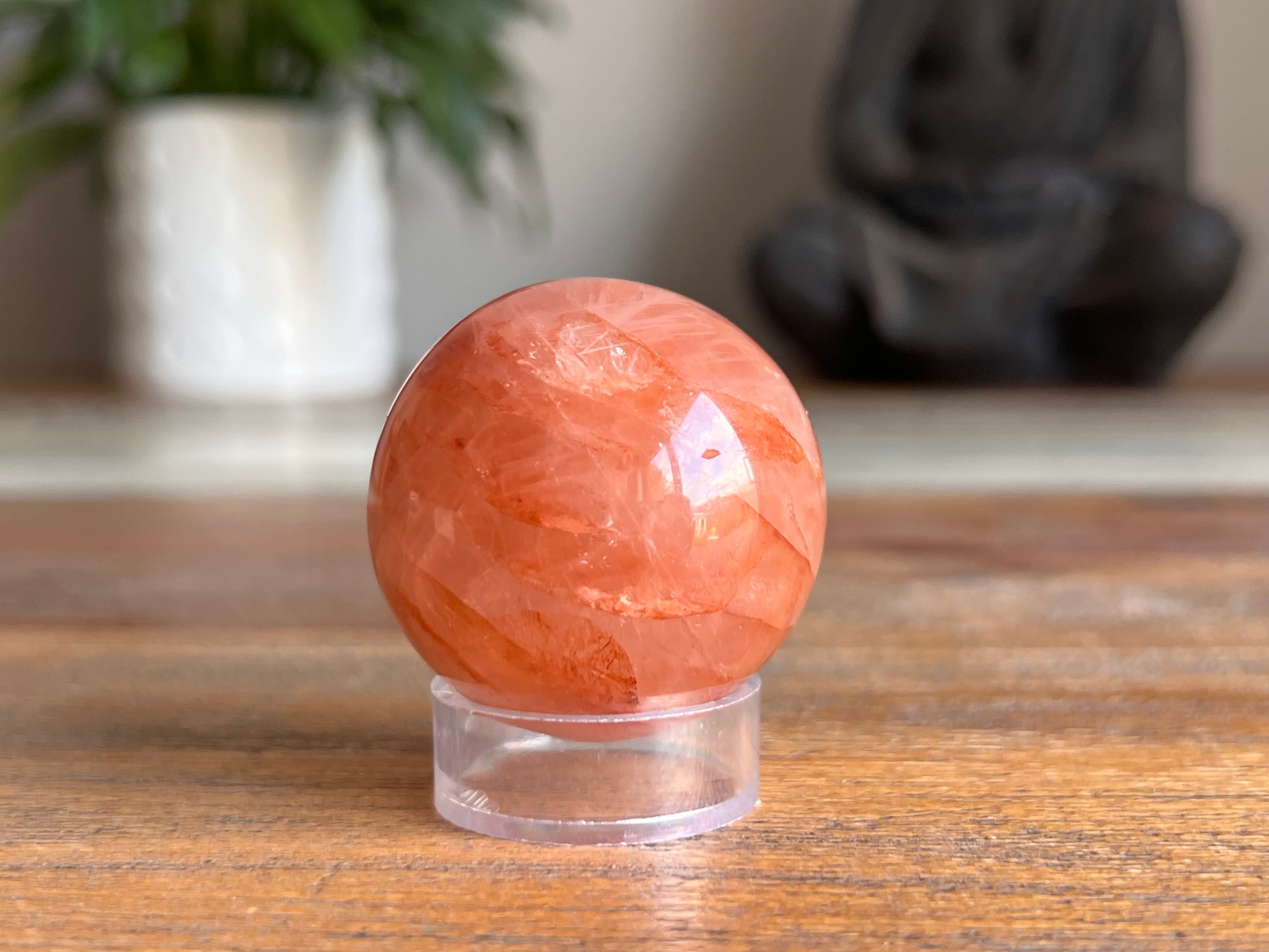 Hematoid Quartz Sphere