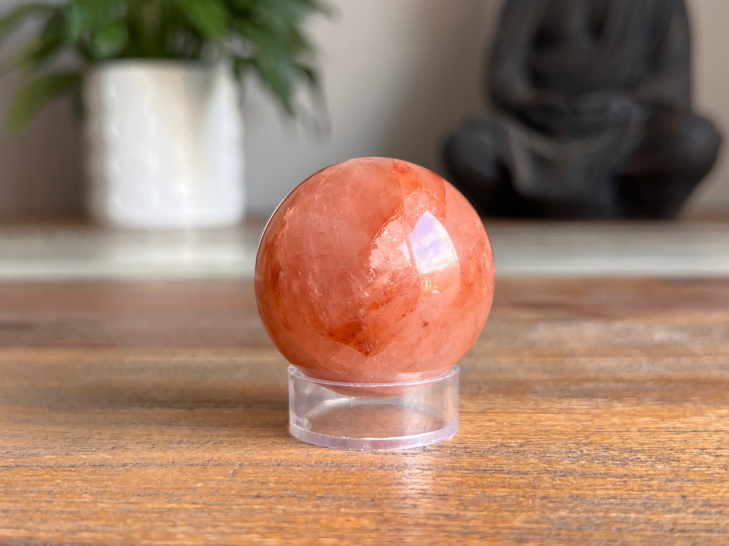 Hematoid Quartz Sphere