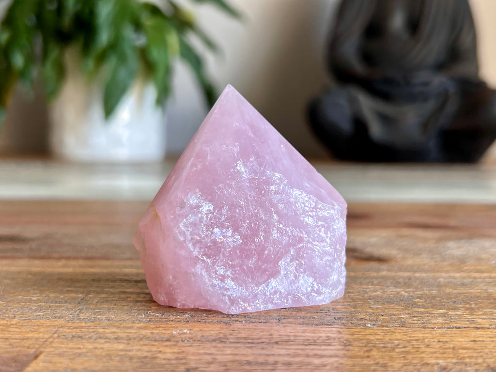 Rose Quartz Rough/ Polished Point