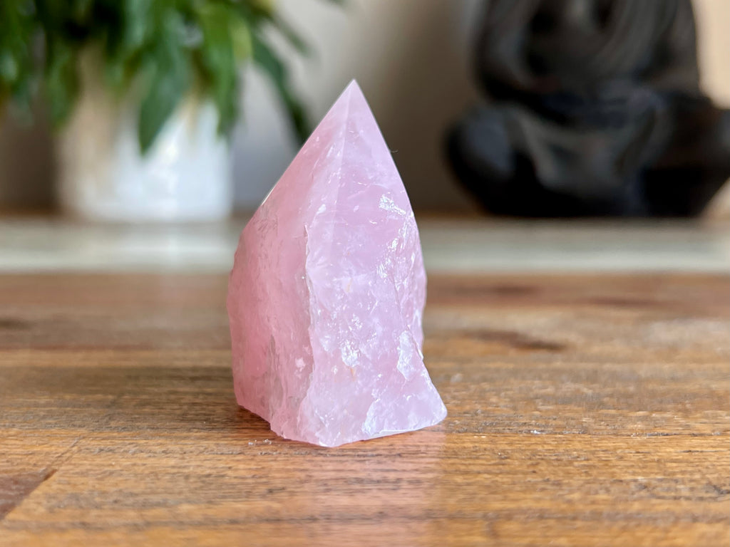 Rose Quartz Rough/ Polished Point