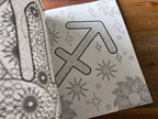 Zodiac And Astrology Adult Colouring Book