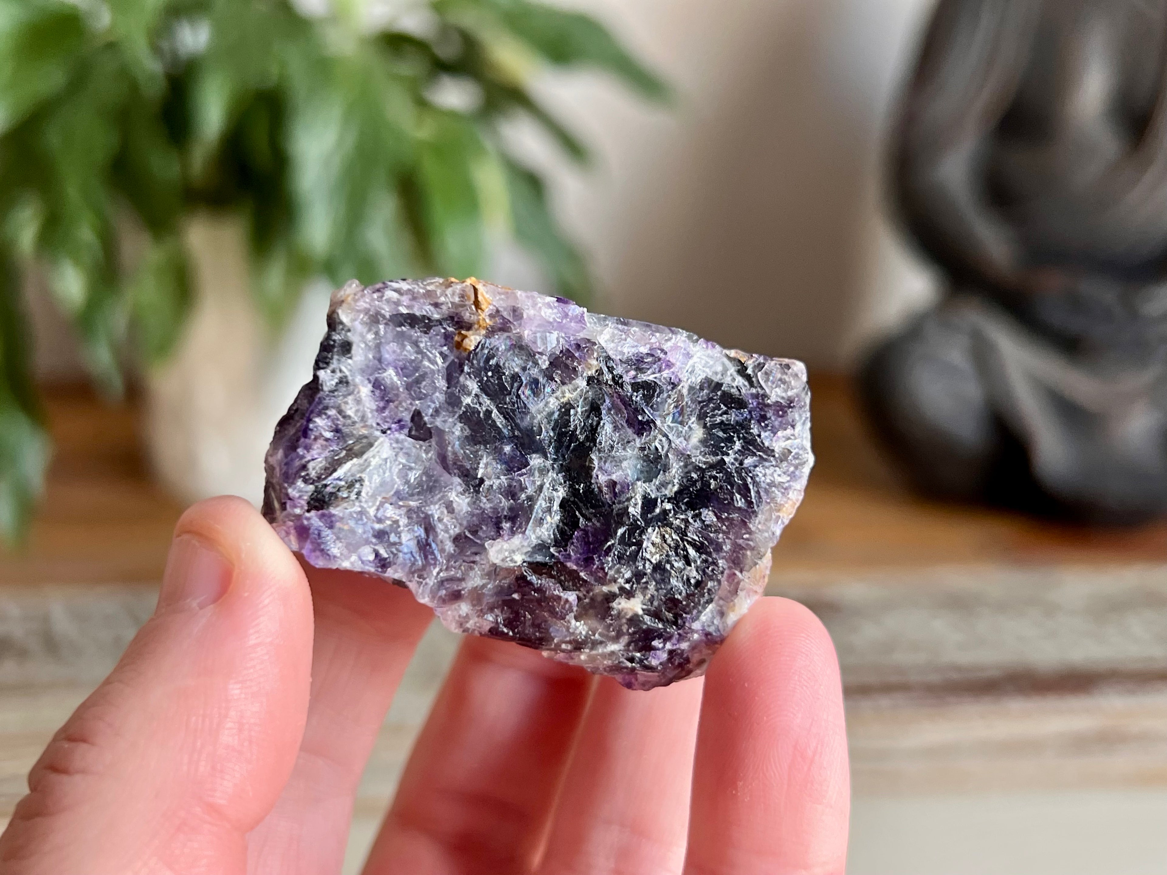 Rainbow Fluorite Rough
