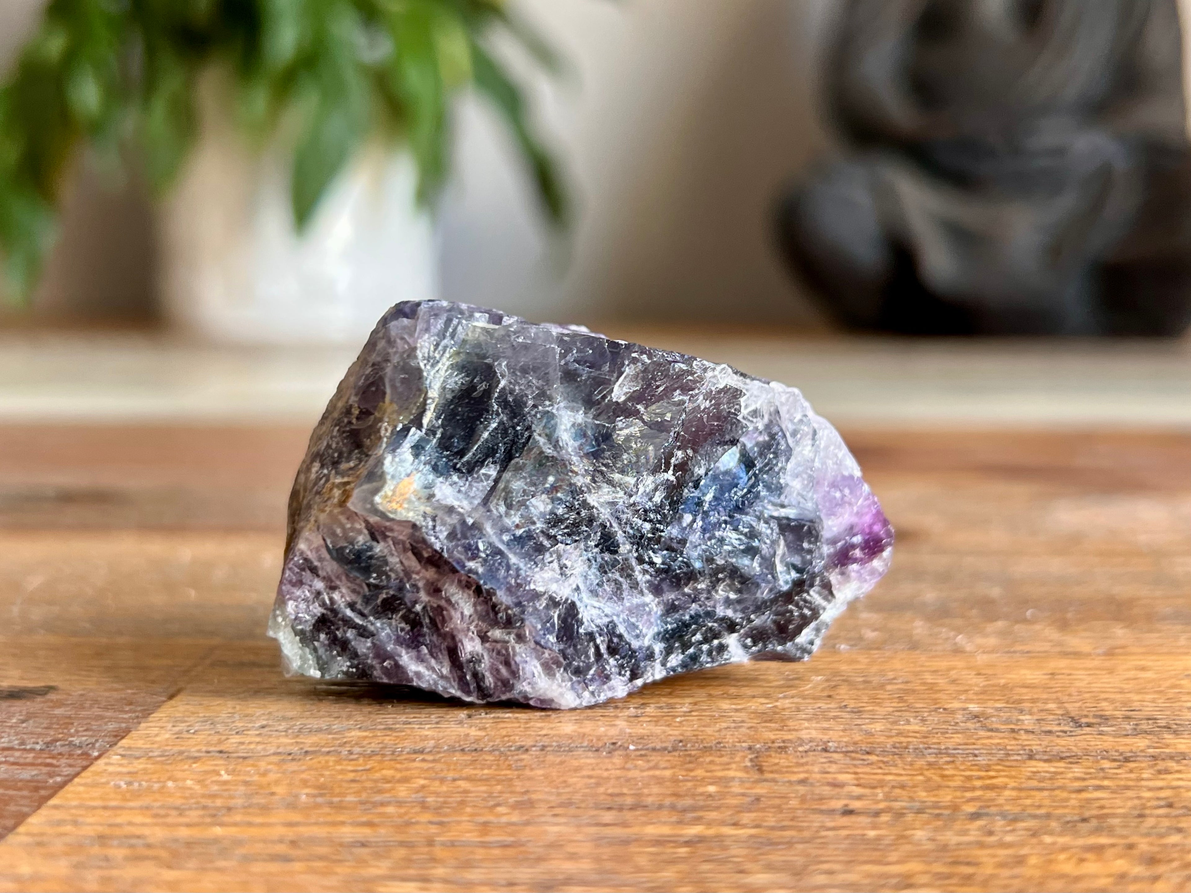 Rainbow Fluorite Rough