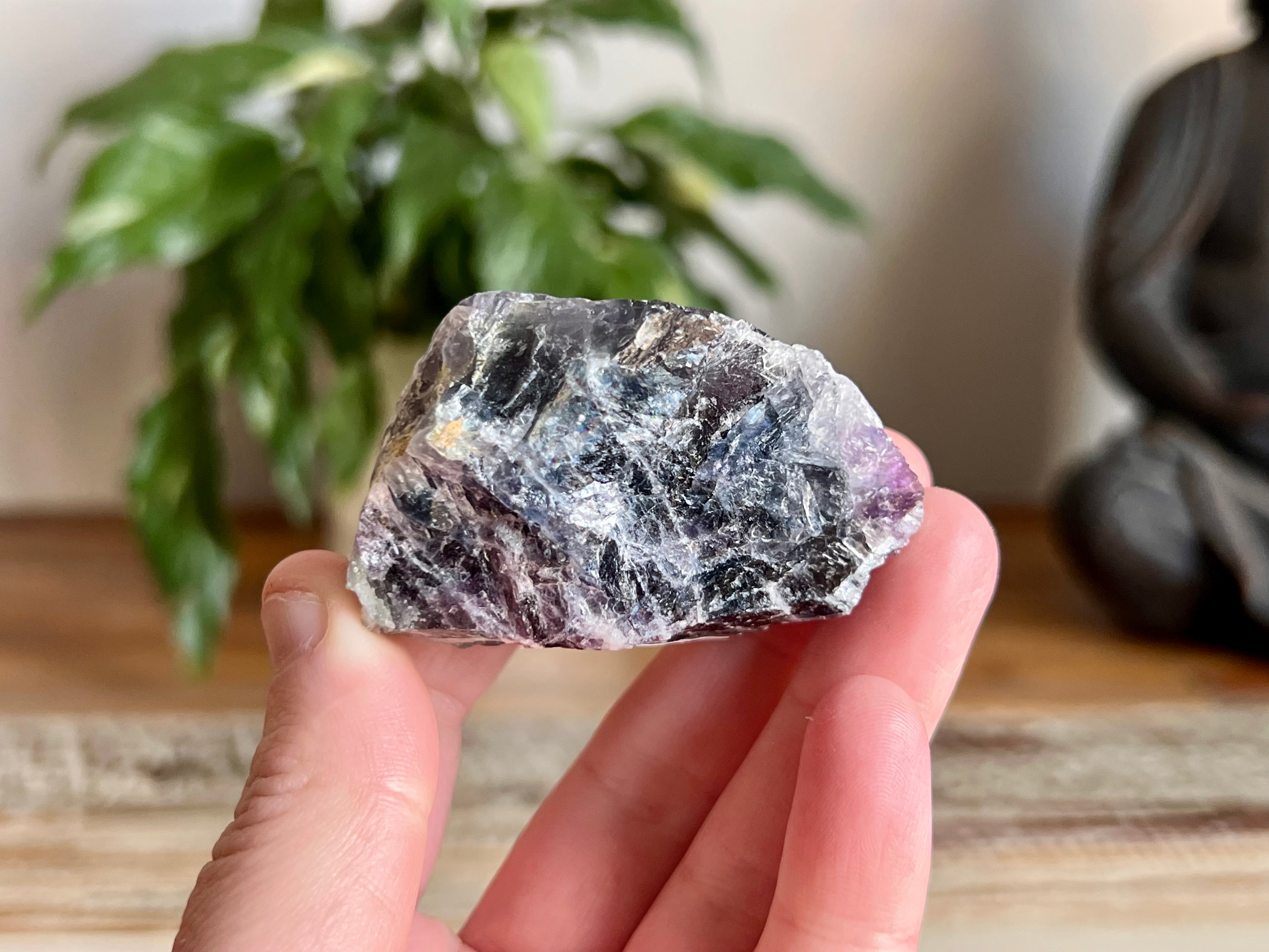 Rainbow Fluorite Rough