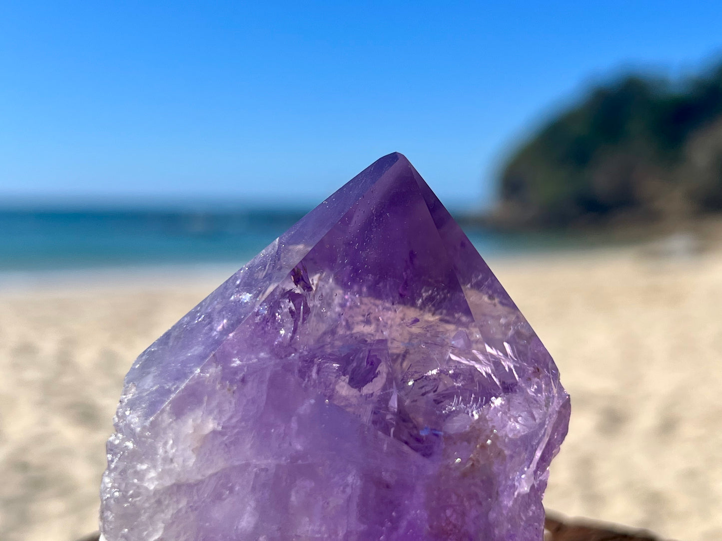 Amethyst Rough/ Polished Point