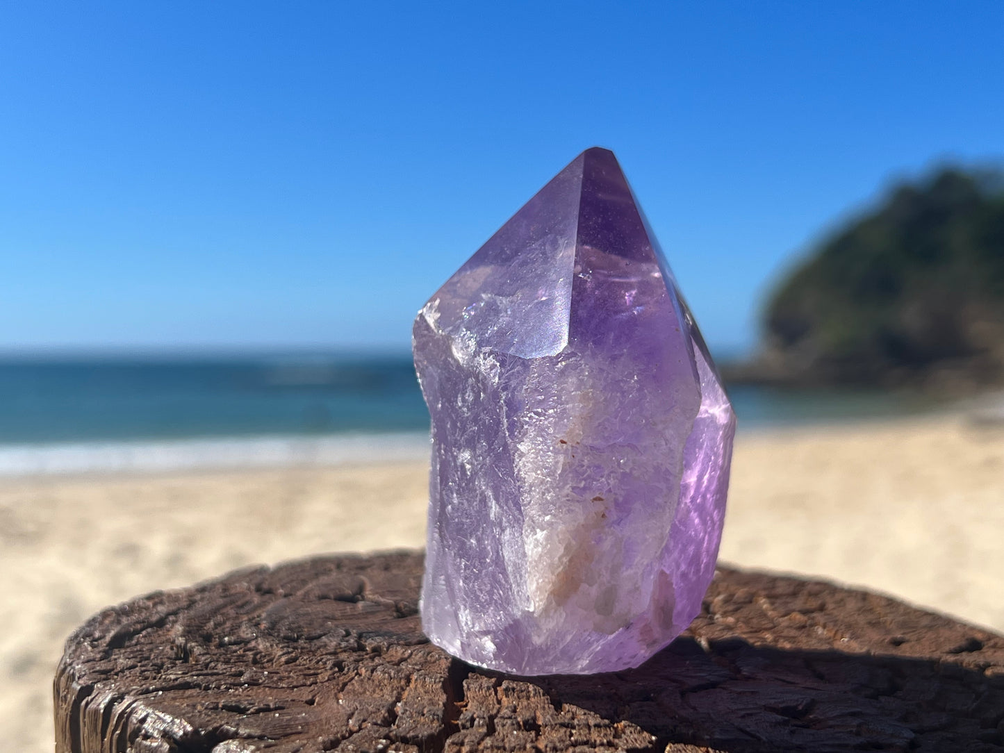 Amethyst Rough/ Polished Point