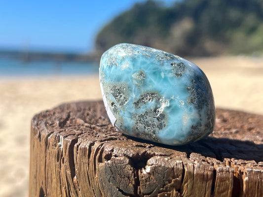 Larimar Tumbled Freeform