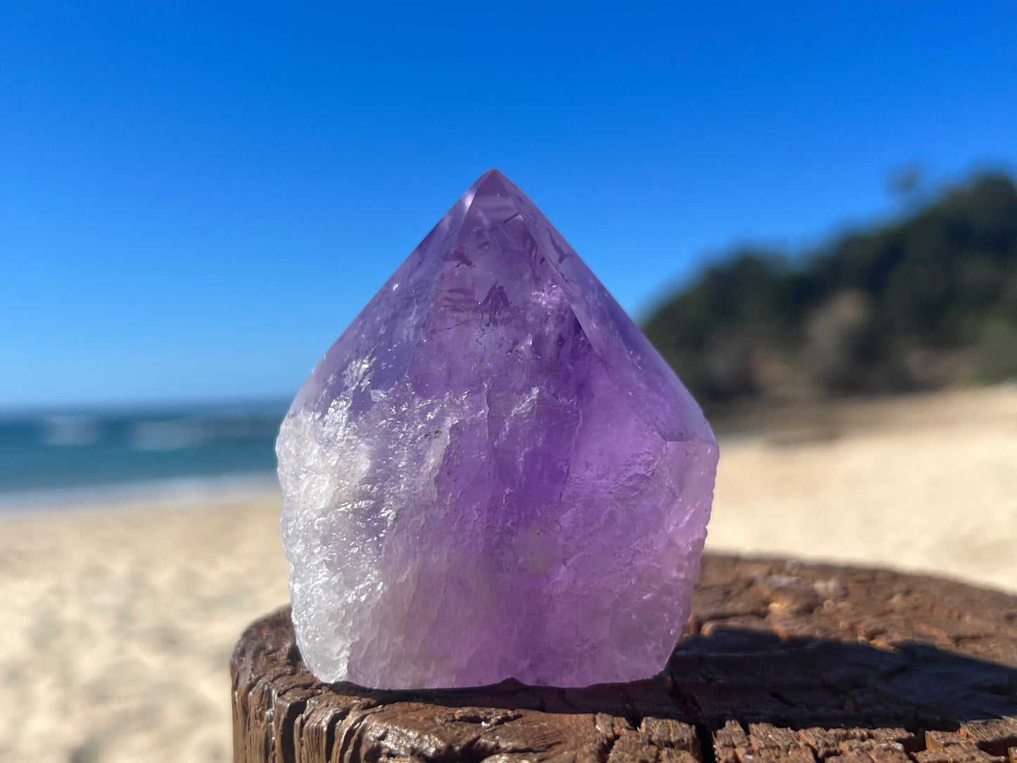 Amethyst Rough/ Polished Point