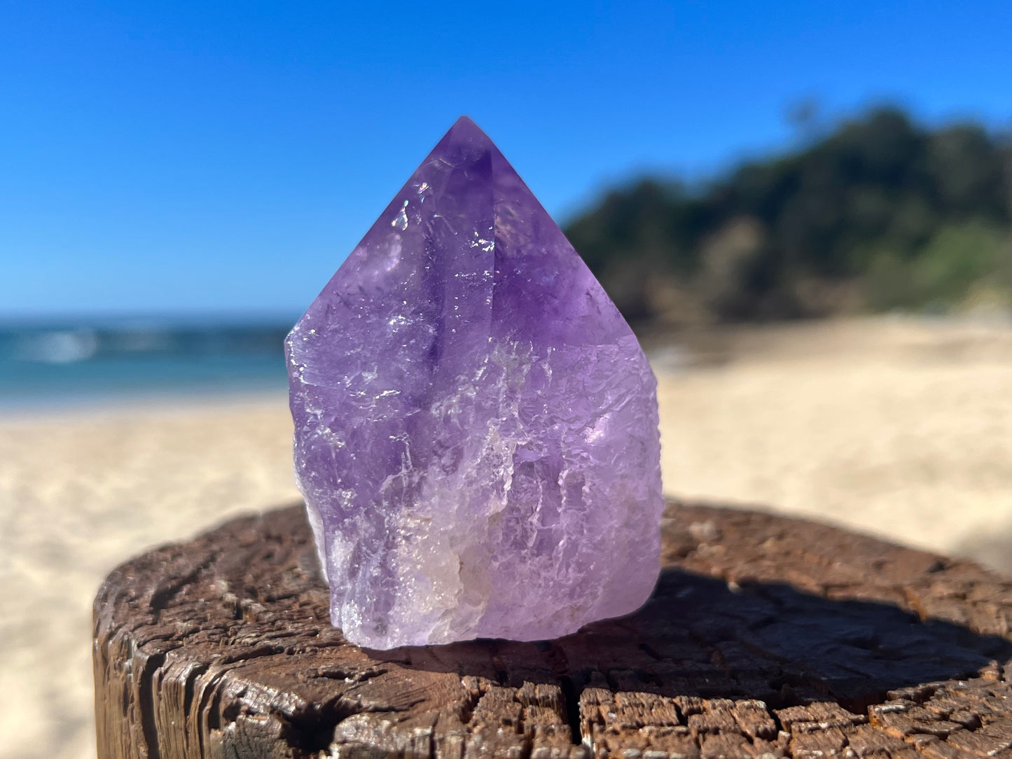 Amethyst Rough/ Polished Point